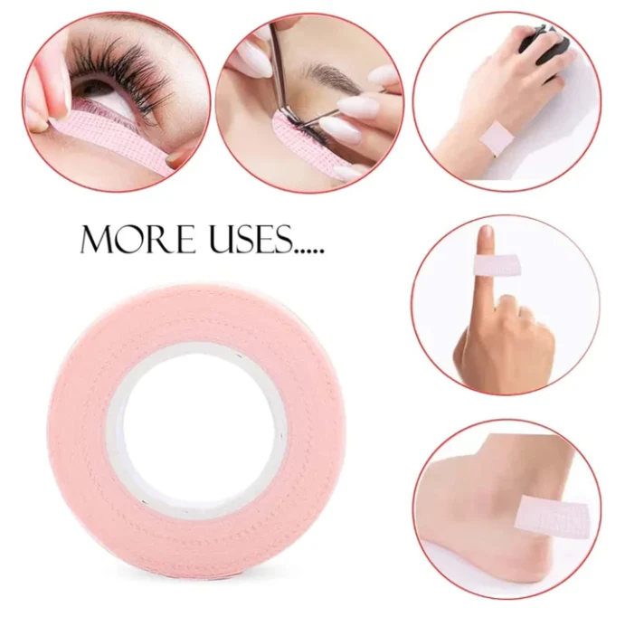 JNBS Eyelash Extension Tape Pink - Image 5