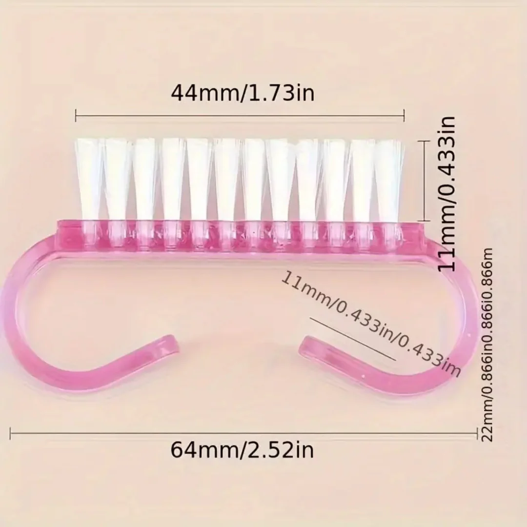 JNBS Mini Nail Scrub Dust Brush (20 pcs) - Image 4