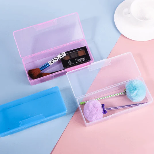 JNBS Nail Art Plastic Transparent Storage Box (Assorted color) - Image 8