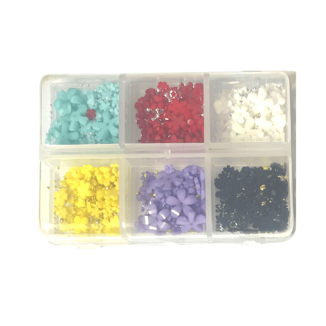 JNBS Nail Charm Beauty Flowers (3 Styles) - Image 3