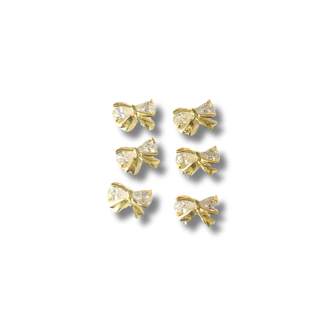 JNBS Nail Charm Elegance Bow - Image 3