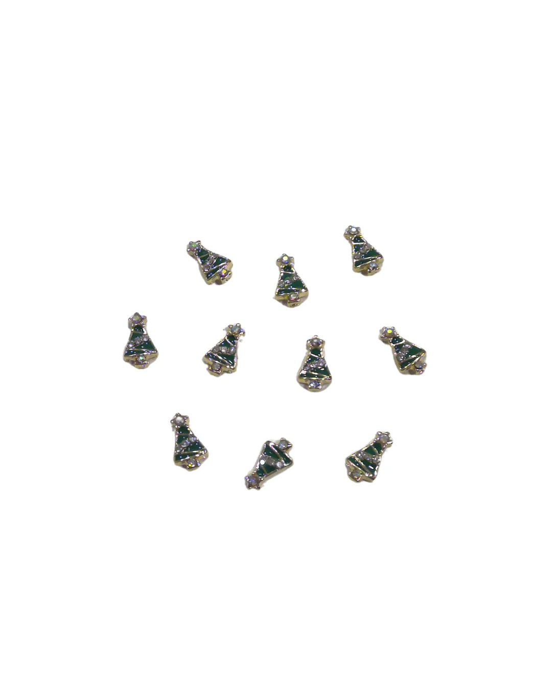 JNBS Nail Charm Festive Christmas Tree (Various Styles) (10pcs/bag) - Image 4