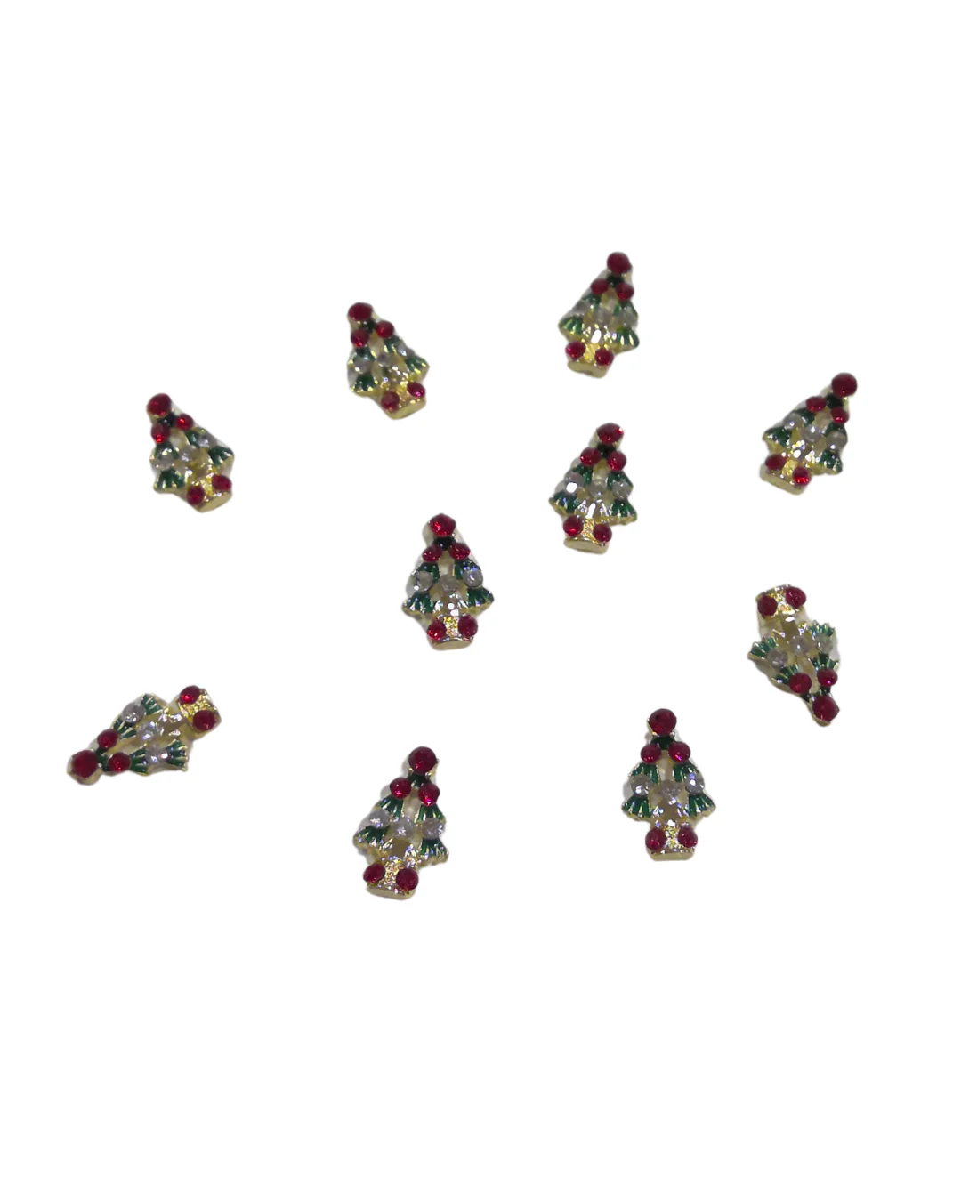 JNBS Nail Charm Festive Christmas Tree (Various Styles) (10pcs/bag) - Image 5