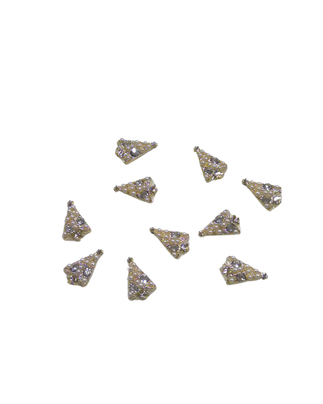 JNBS Nail Charm Festive Christmas Tree (Various Styles) (10pcs/bag) - Image 7