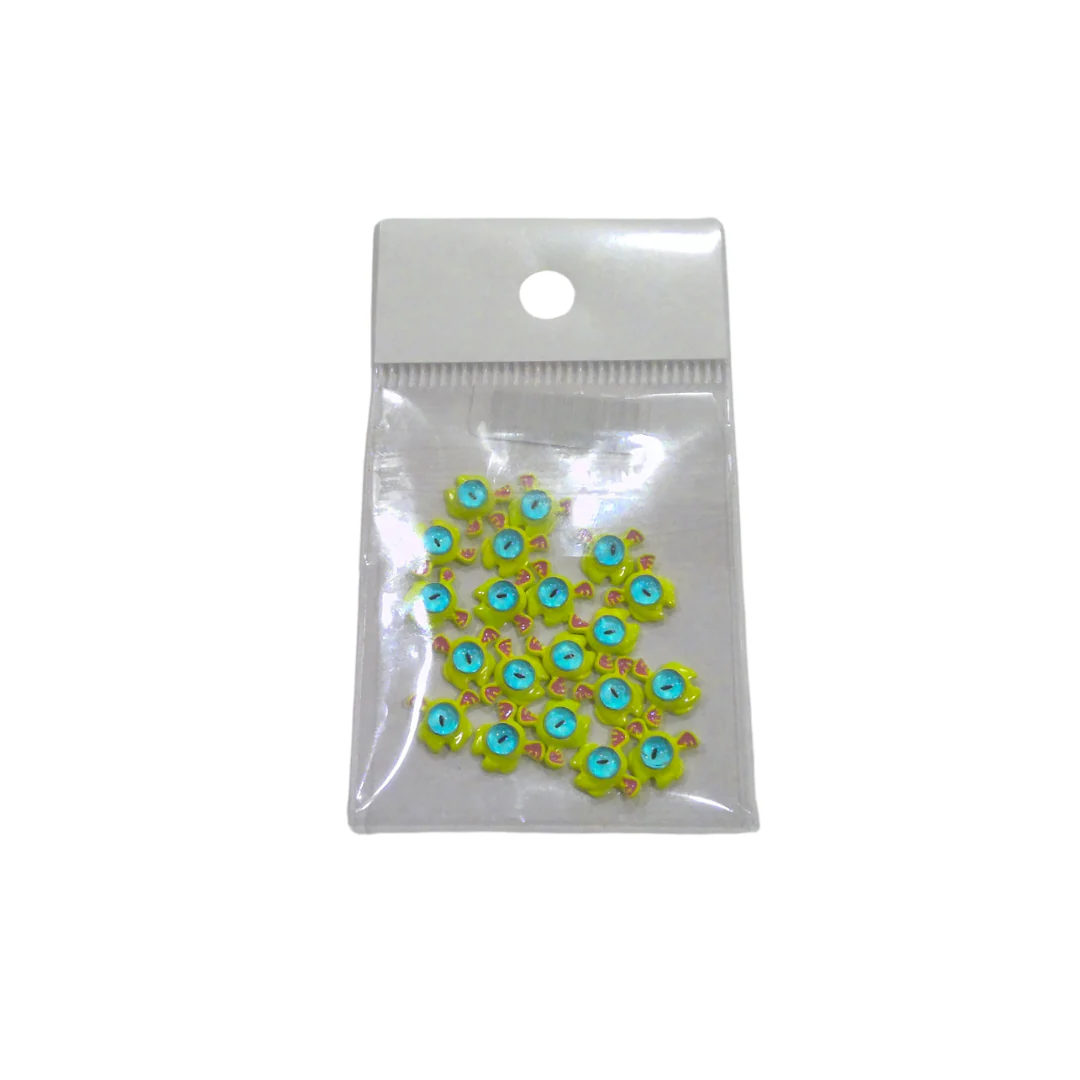 JNBS Nail Charm Halloween Monster Eyeball (20pcs/bag) (8803) - Image 2