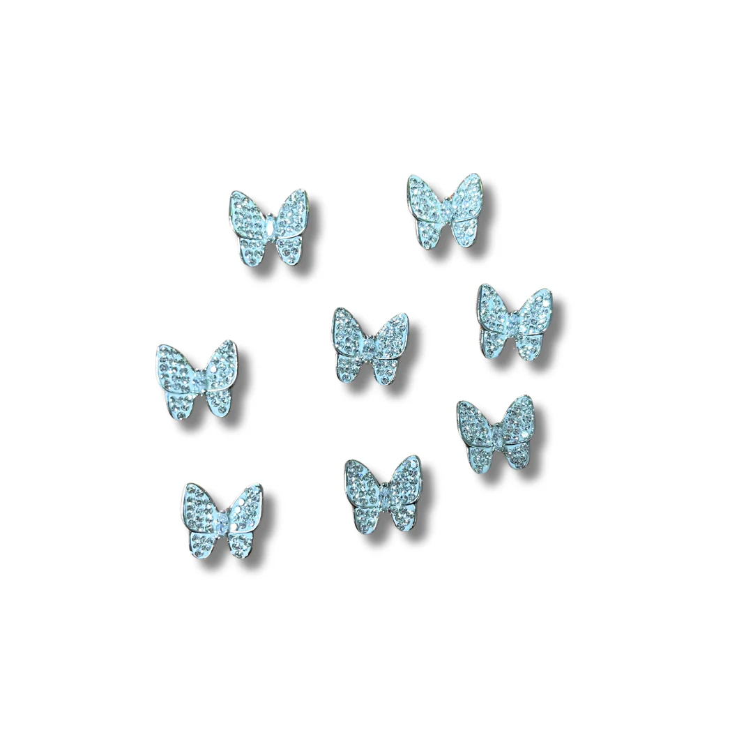 JNBS Nail Charm Rhinestone Butterfly (4 Styles) - Image 3