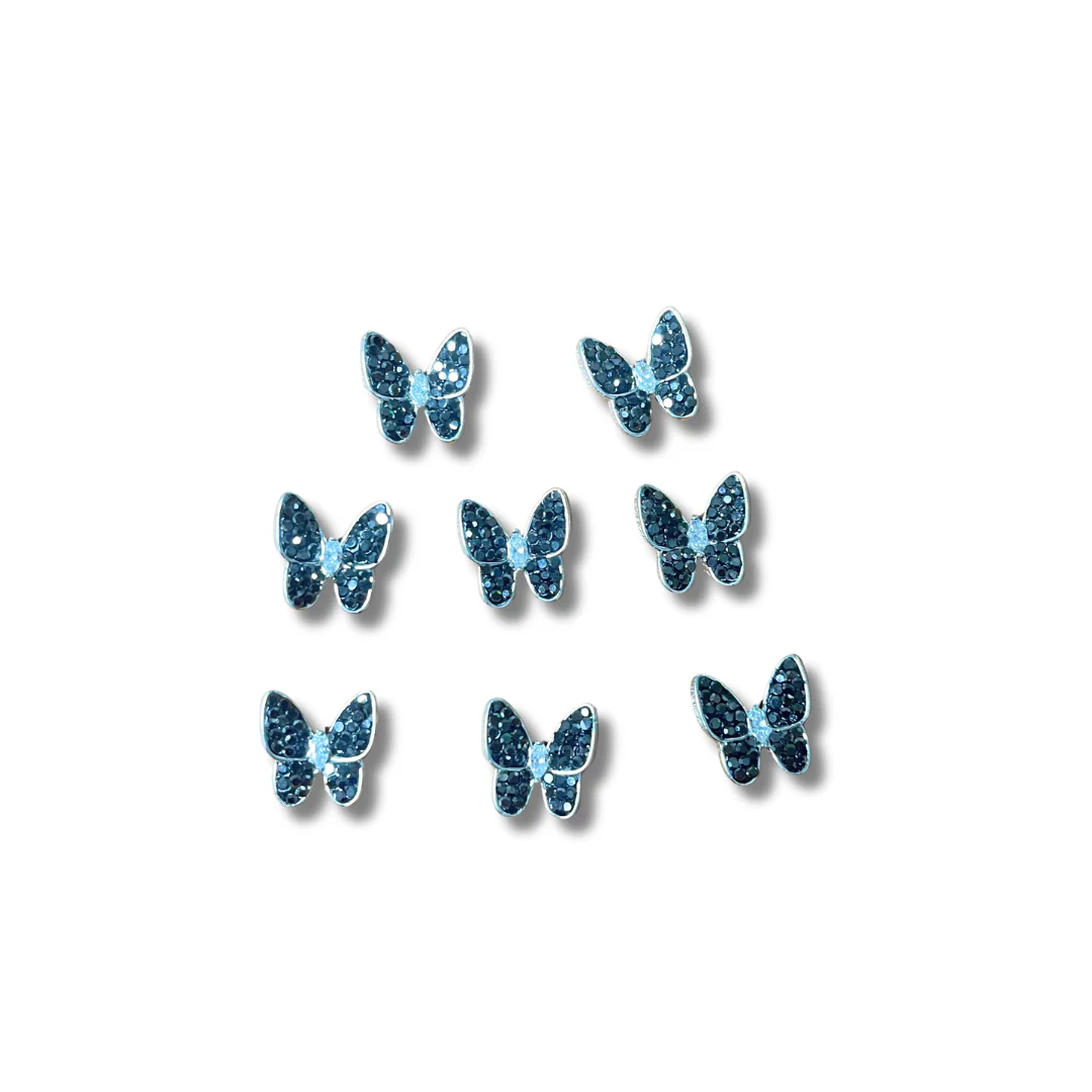 JNBS Nail Charm Rhinestone Butterfly (4 Styles) - Image 4