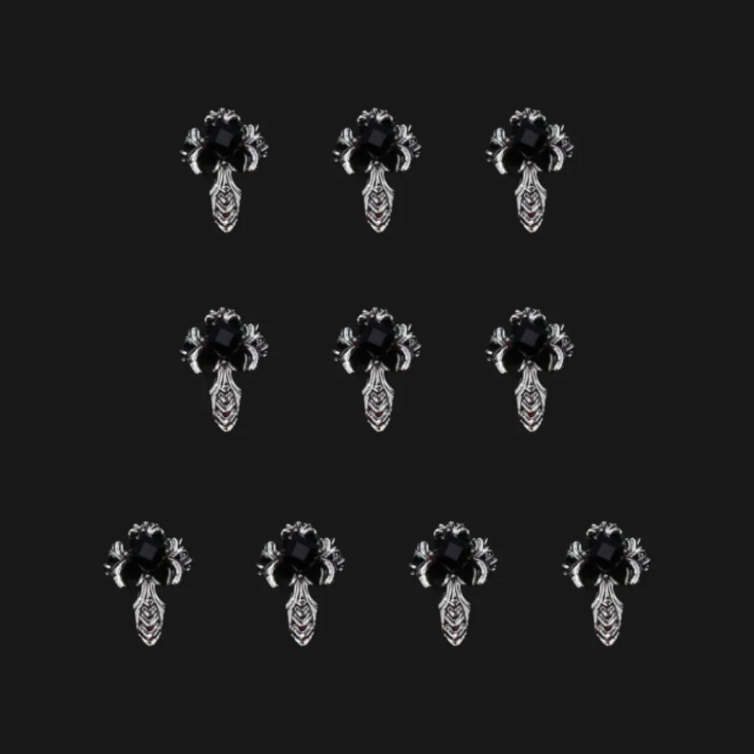 JNBS Nail Charm Rhinestones Halloween - Image 10