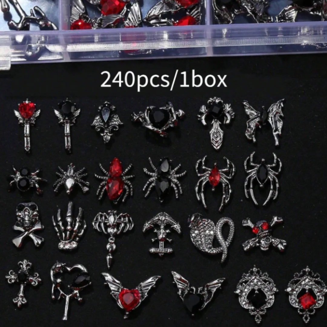 JNBS Nail Charm Rhinestones Halloween - Image 2