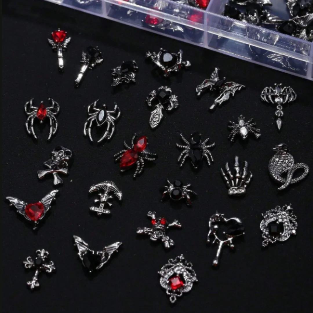 JNBS Nail Charm Rhinestones Halloween - Image 3