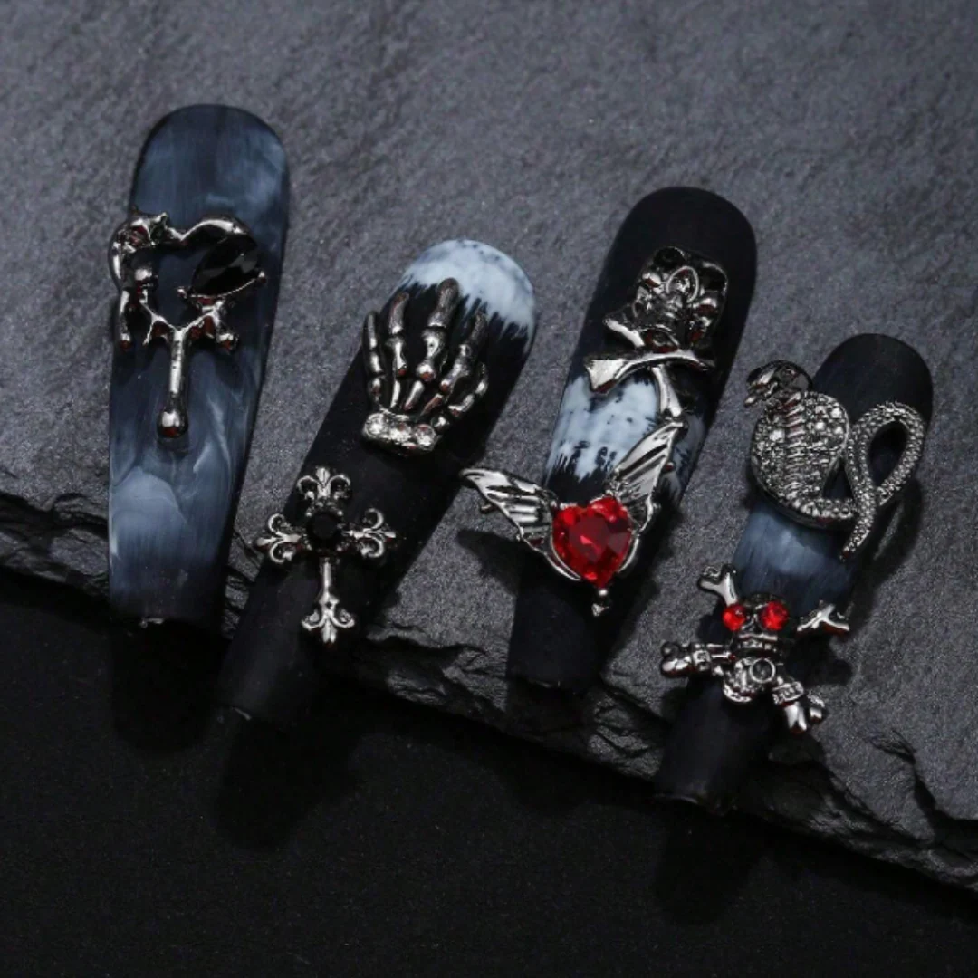JNBS Nail Charm Rhinestones Halloween - Image 5