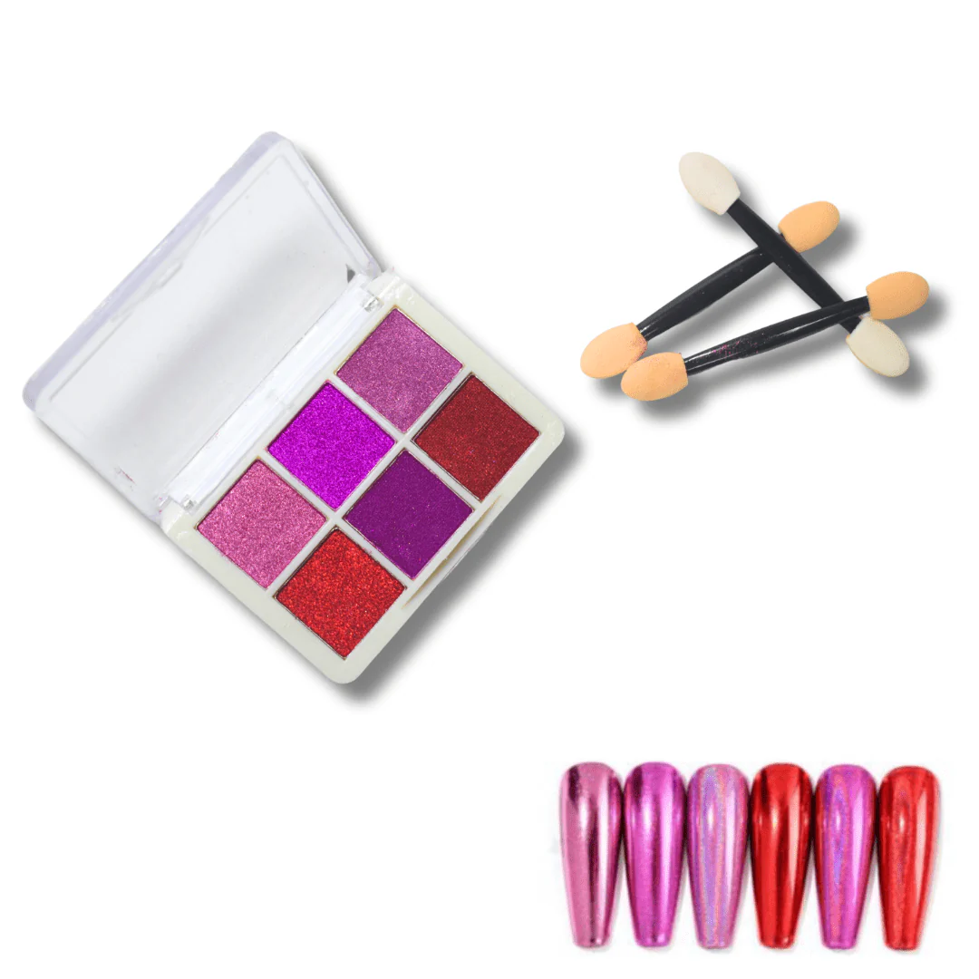 JNBS Nail Chrome Mirror Palette - Image 10