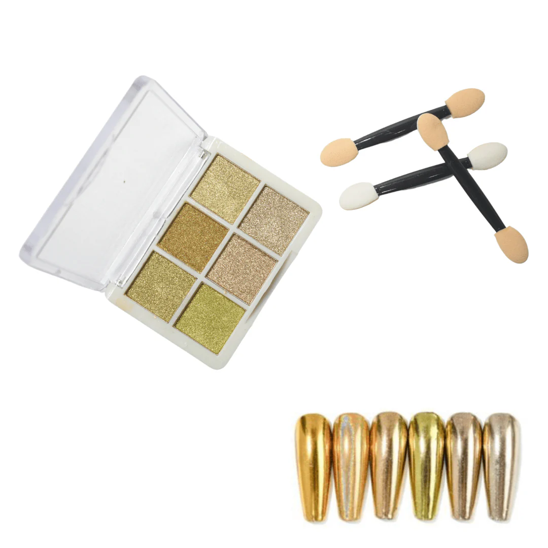 JNBS Nail Chrome Mirror Palette - Image 5