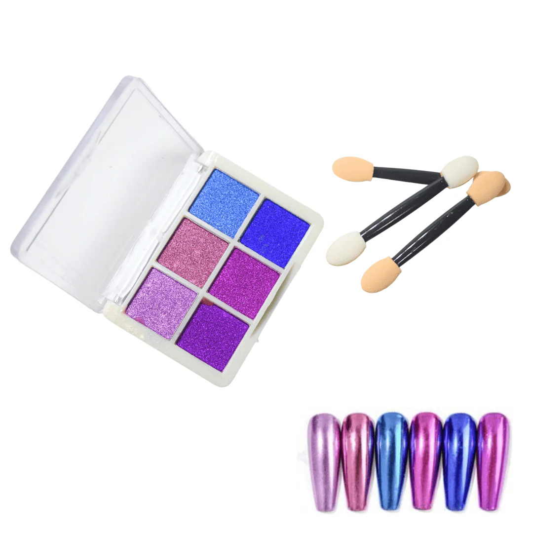 JNBS Nail Chrome Mirror Palette - Image 8
