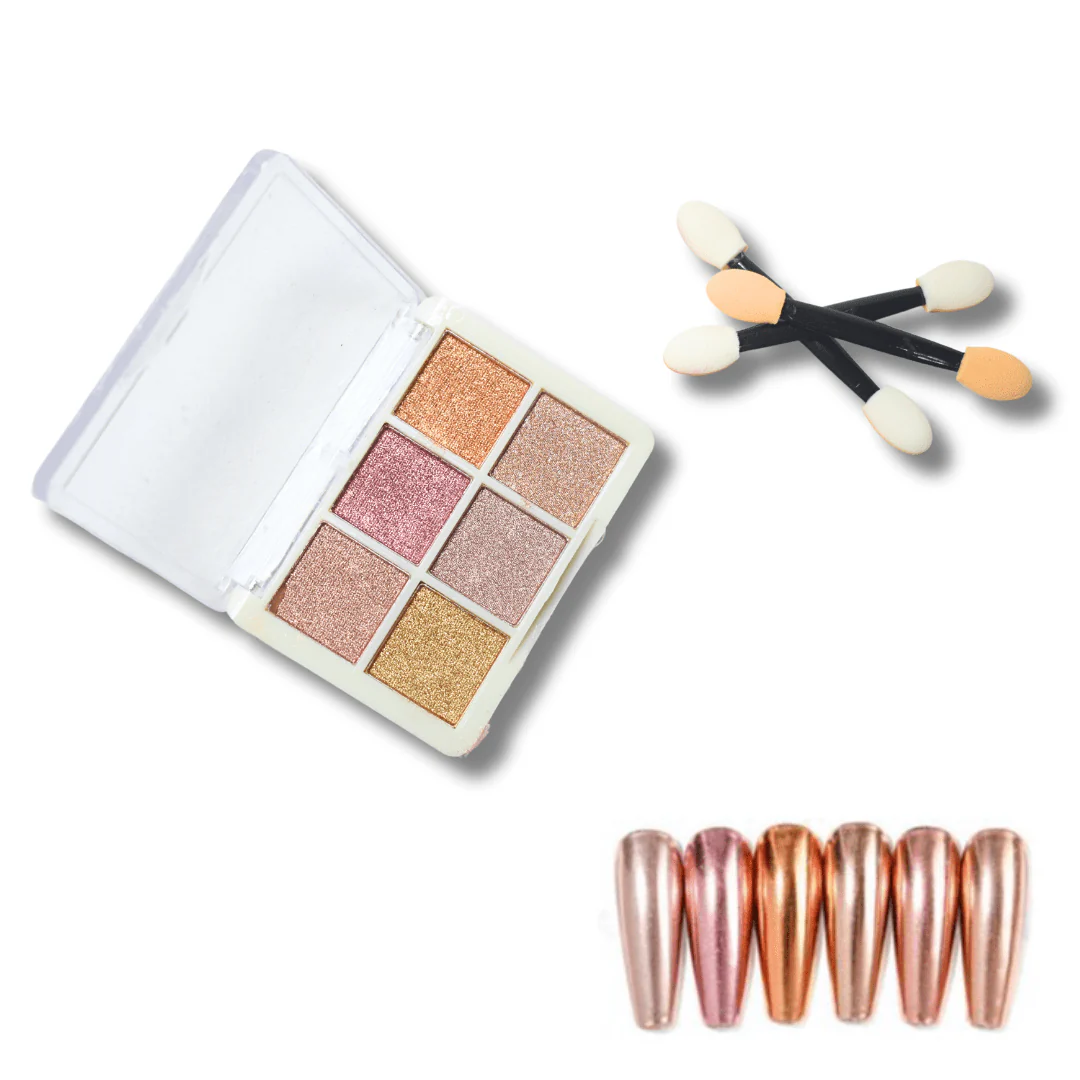 JNBS Nail Chrome Mirror Palette - Image 9