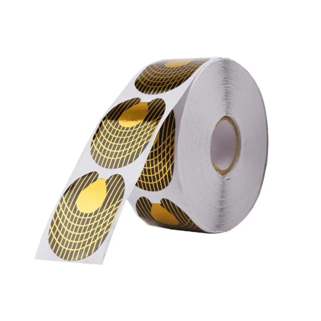 JNBS Nail Form Horseshoe Gold (500pcs) - Image 2