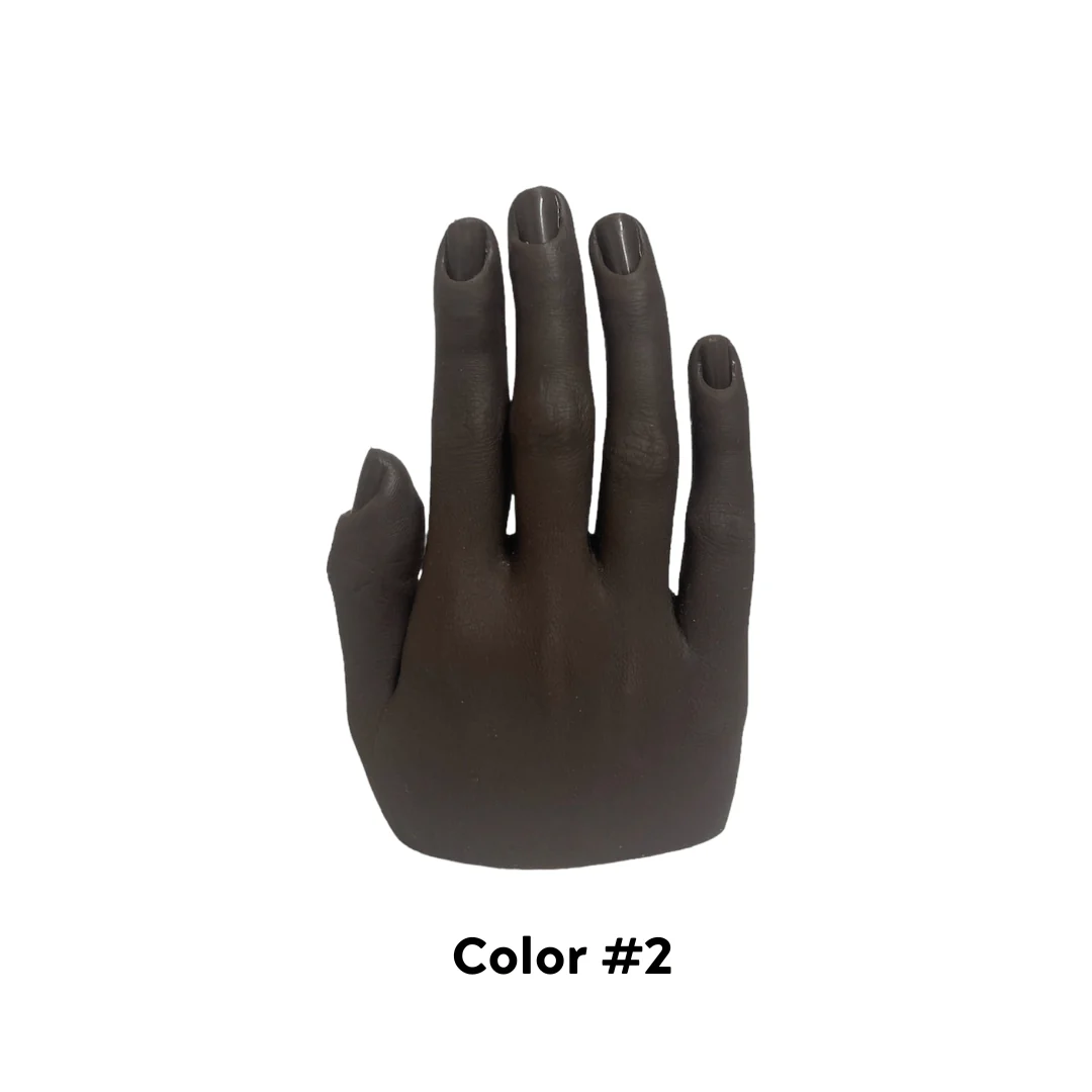 JNBS Nail Realistic Silicone Practice Hand - Image 3