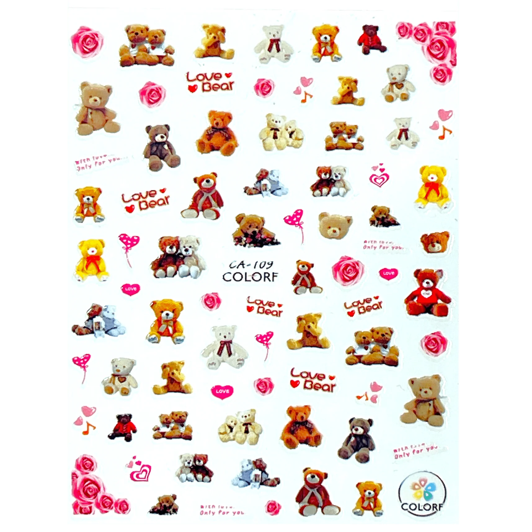 JNBS Nail Sticker Cartoon Version 3 - Image 11