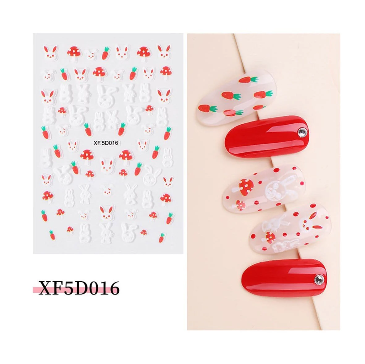 JNBS Nail Sticker Cartoon Version 3 - Image 2
