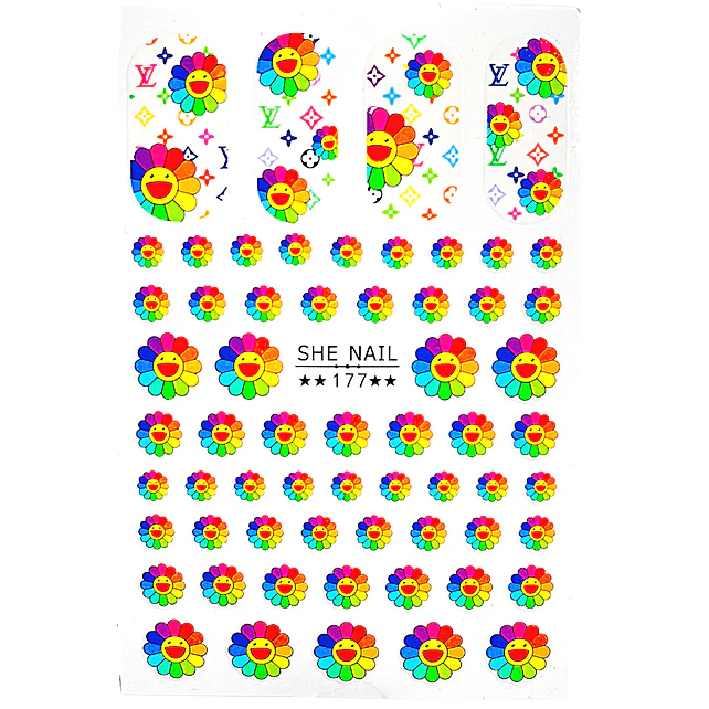 JNBS Nail Sticker Cartoon Version 3 - Image 7