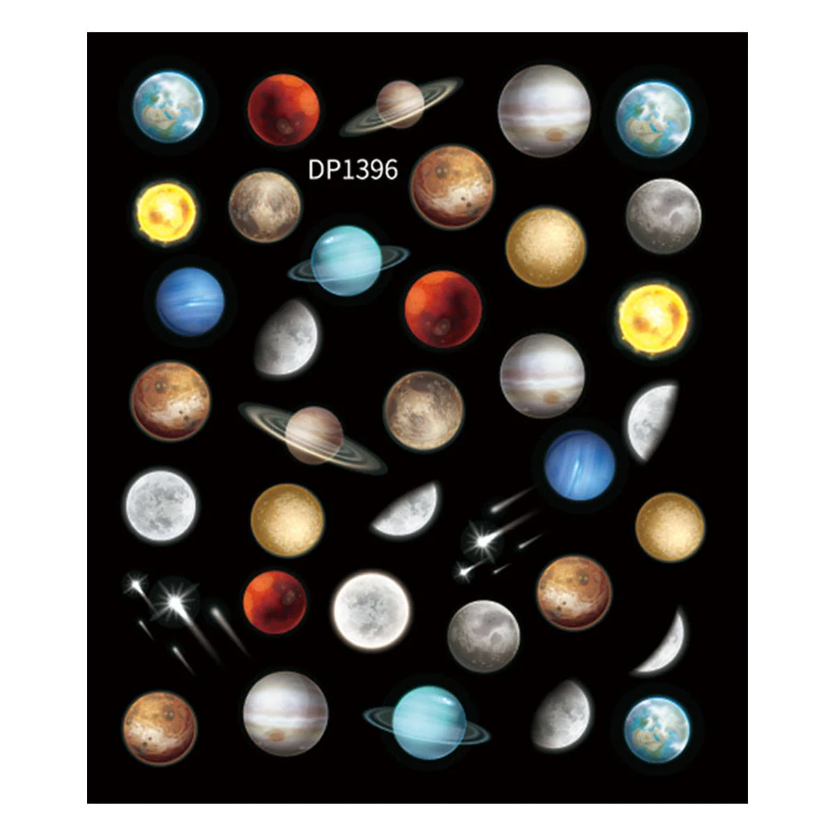JNBS Nail Sticker Fashion Nail Art - Image 2
