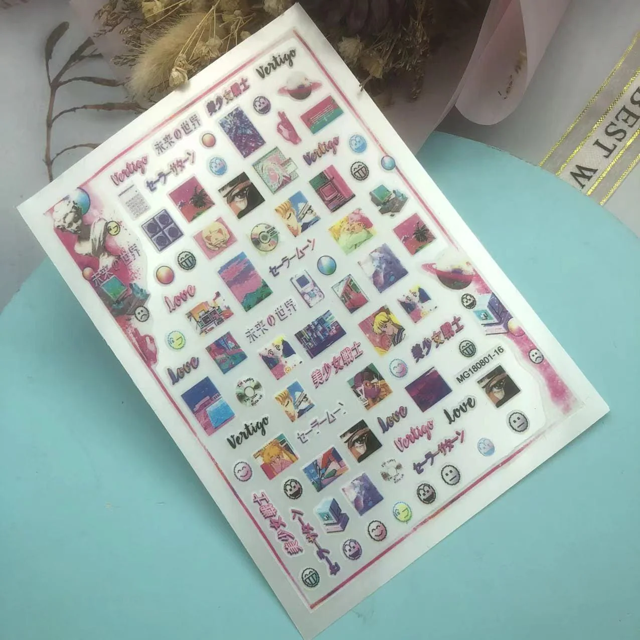 JNBS Nail Sticker Fashion Nail Art - Image 4