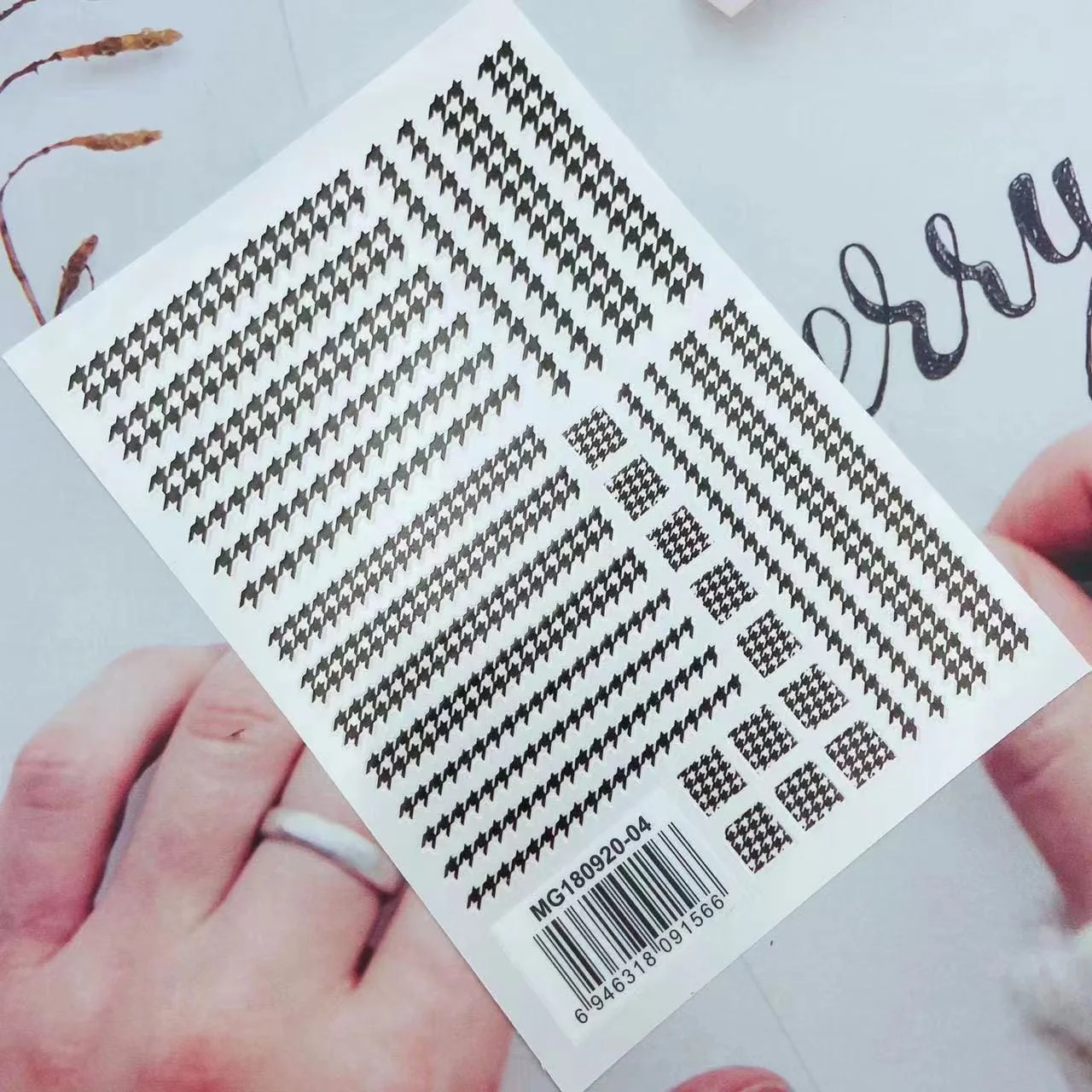 JNBS Nail Sticker Fashion Nail Art - Image 5