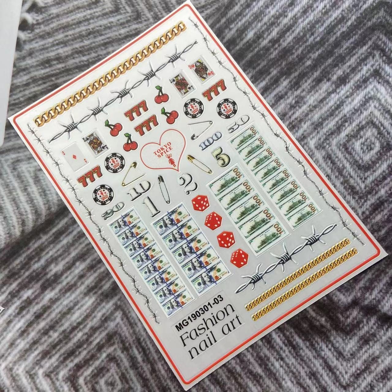 JNBS Nail Sticker Fashion Nail Art - Image 6