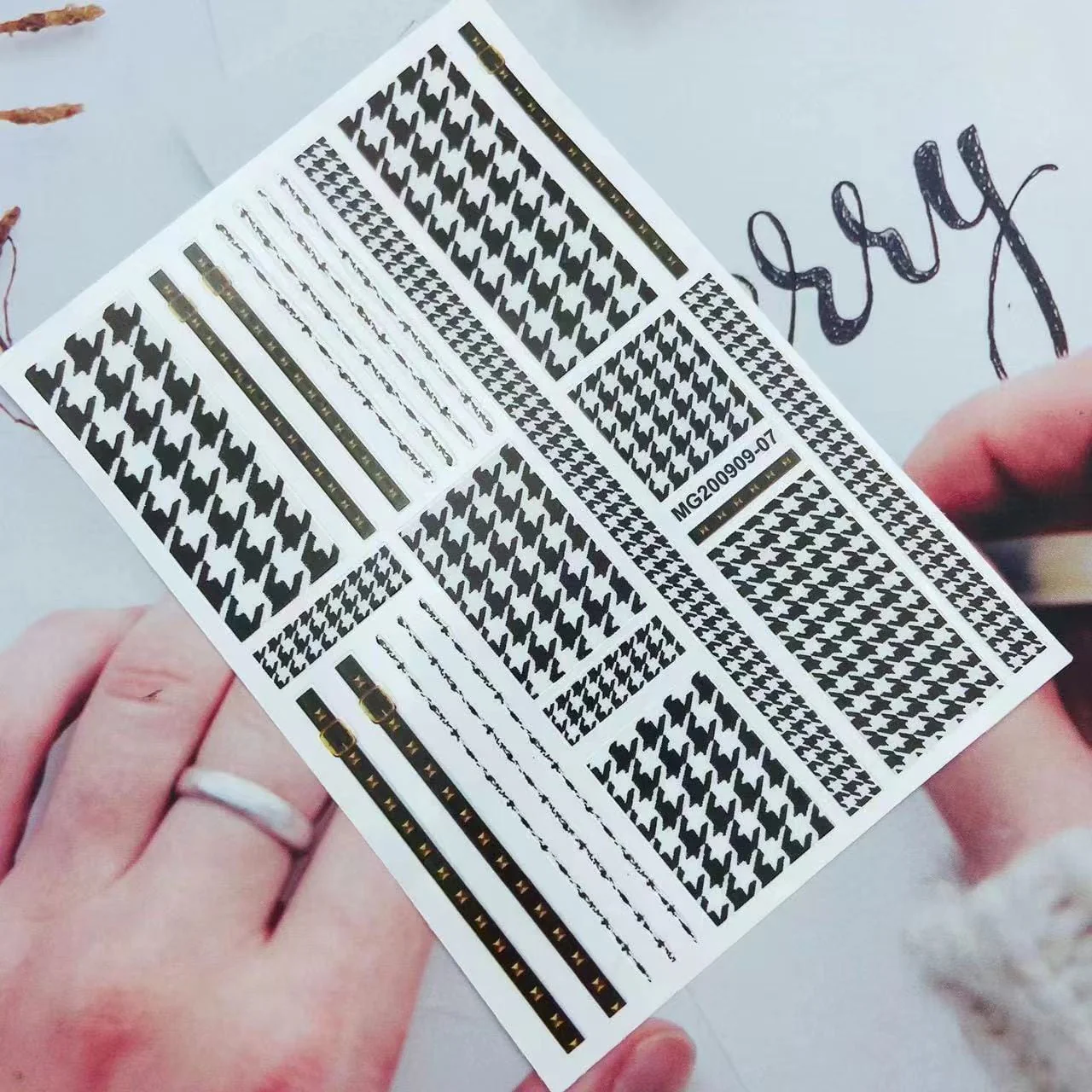 JNBS Nail Sticker Fashion Nail Art - Image 7