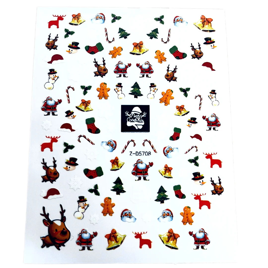 JNBS Nail Sticker Christmas (Choose your style 02) - Image 10