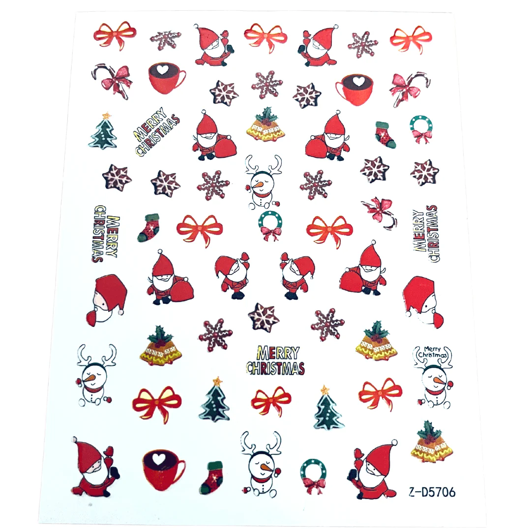 JNBS Nail Sticker Christmas (Choose your style 02) - Image 12