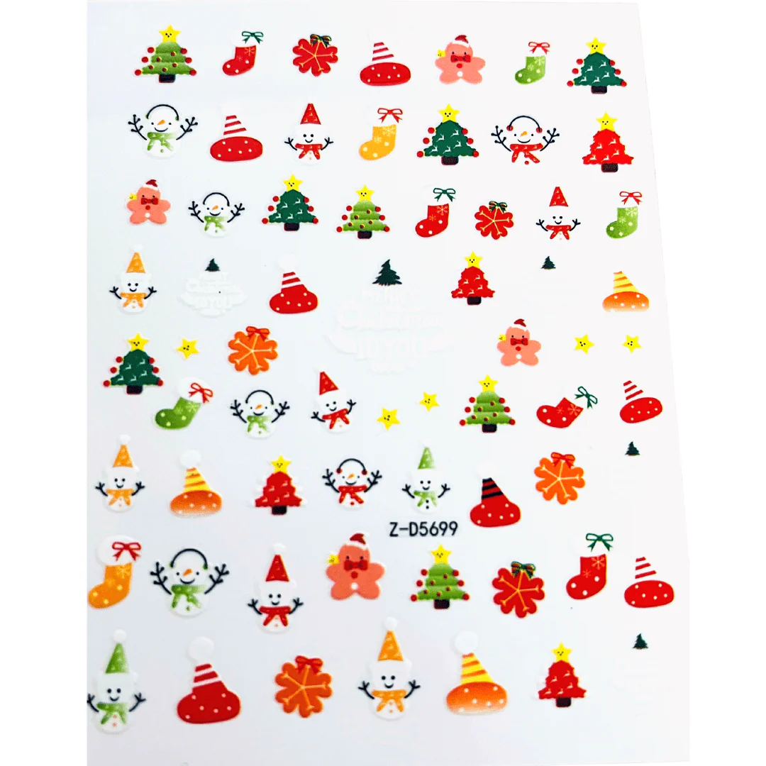JNBS Nail Sticker Christmas (Choose your style 02) - Image 3