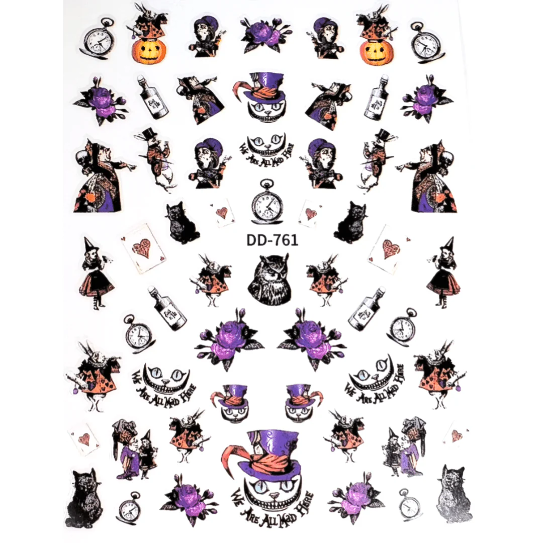 JNBS Nail Sticker Halloween Spooky - Image 3