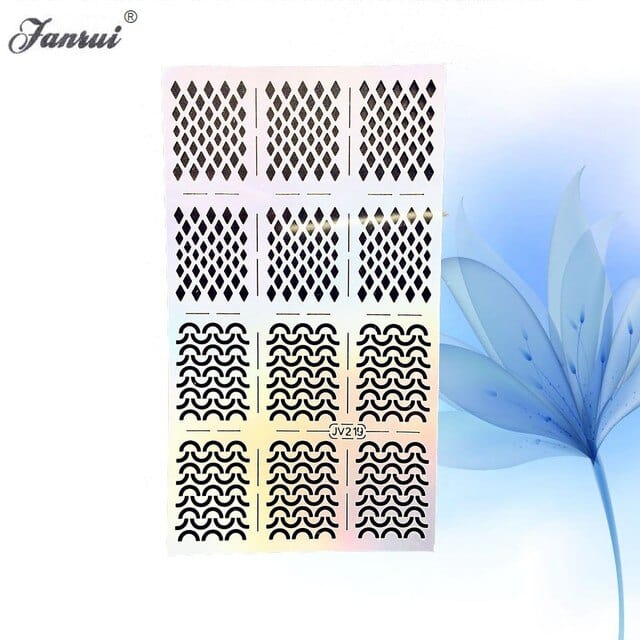 JNBS Nail Sticker Hollow Version 3 - Image 2