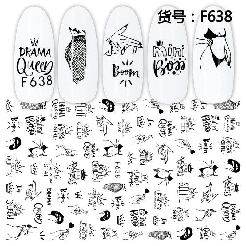 JNBS Nail Sticker She Nail - Image 4