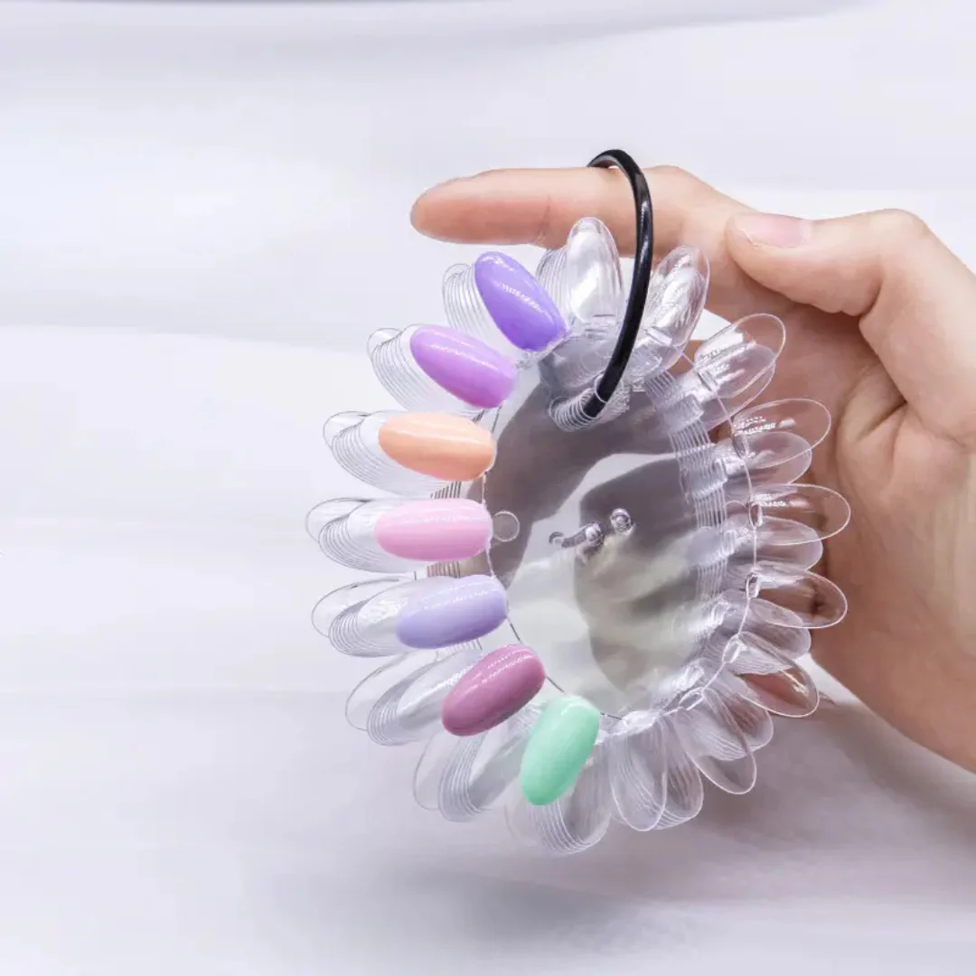 JNBS Nail Swatch Wheel Display (10 pcs/pack) - Image 5