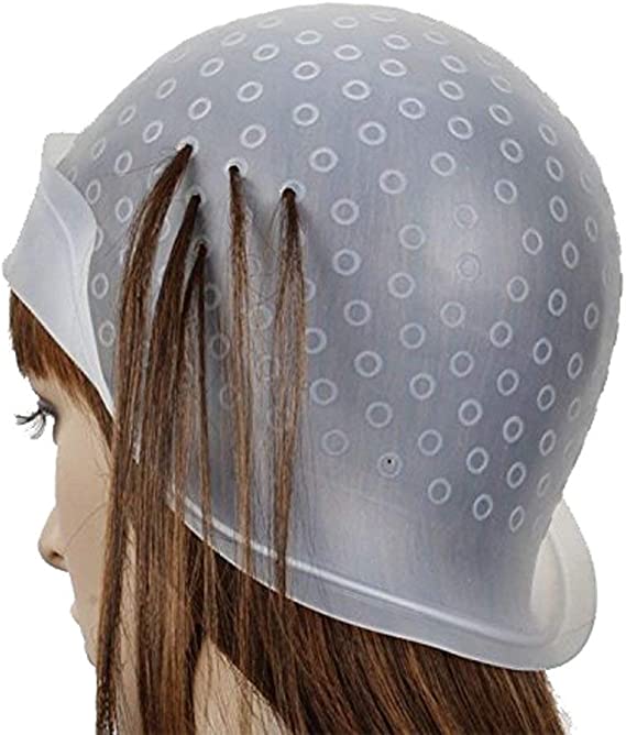 JNBS Reusable Silicone Hair Staining Cap (Assorted Color) - Image 4