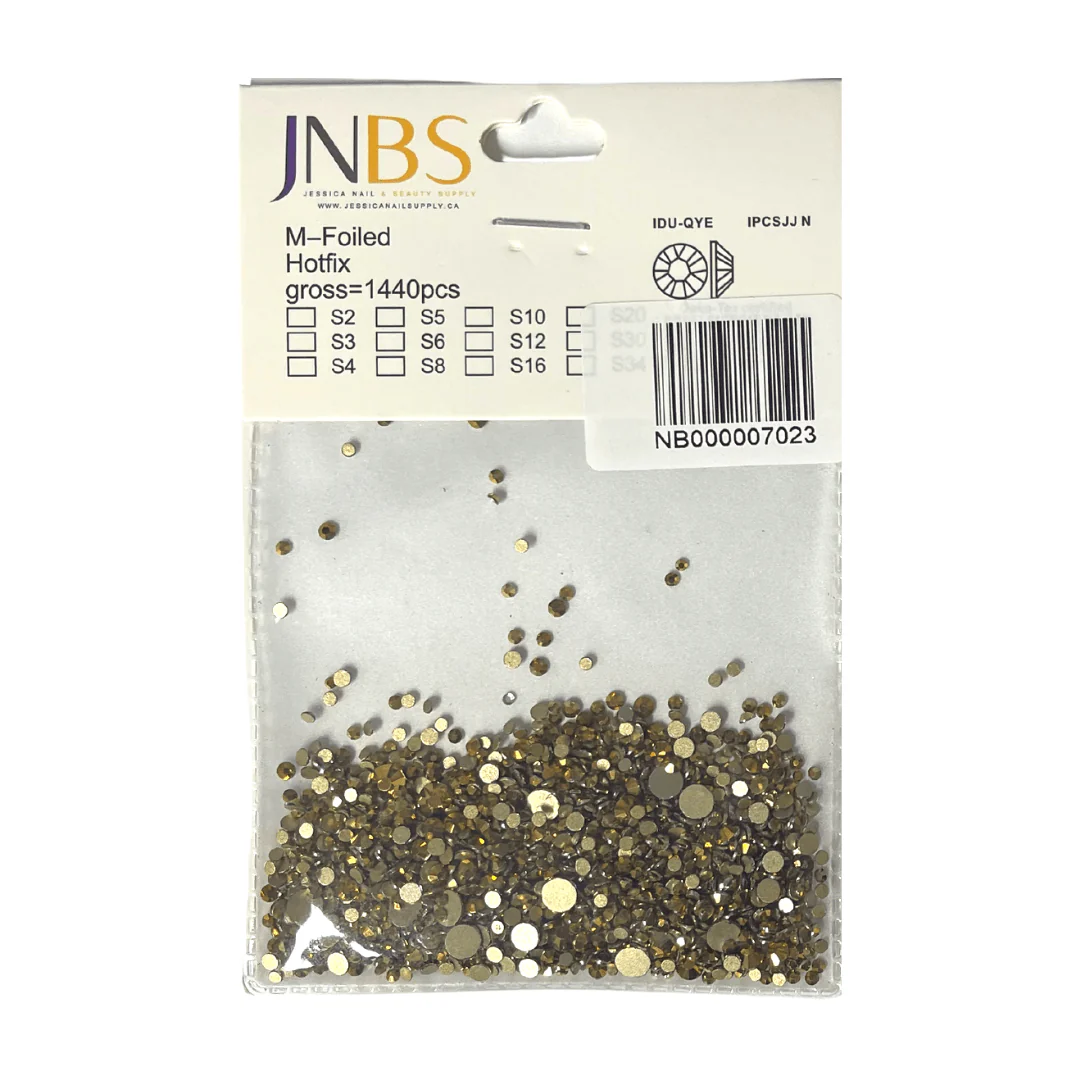 JNBS Round Flatback Diamond Rhinestone (07 Colors) - Image 2