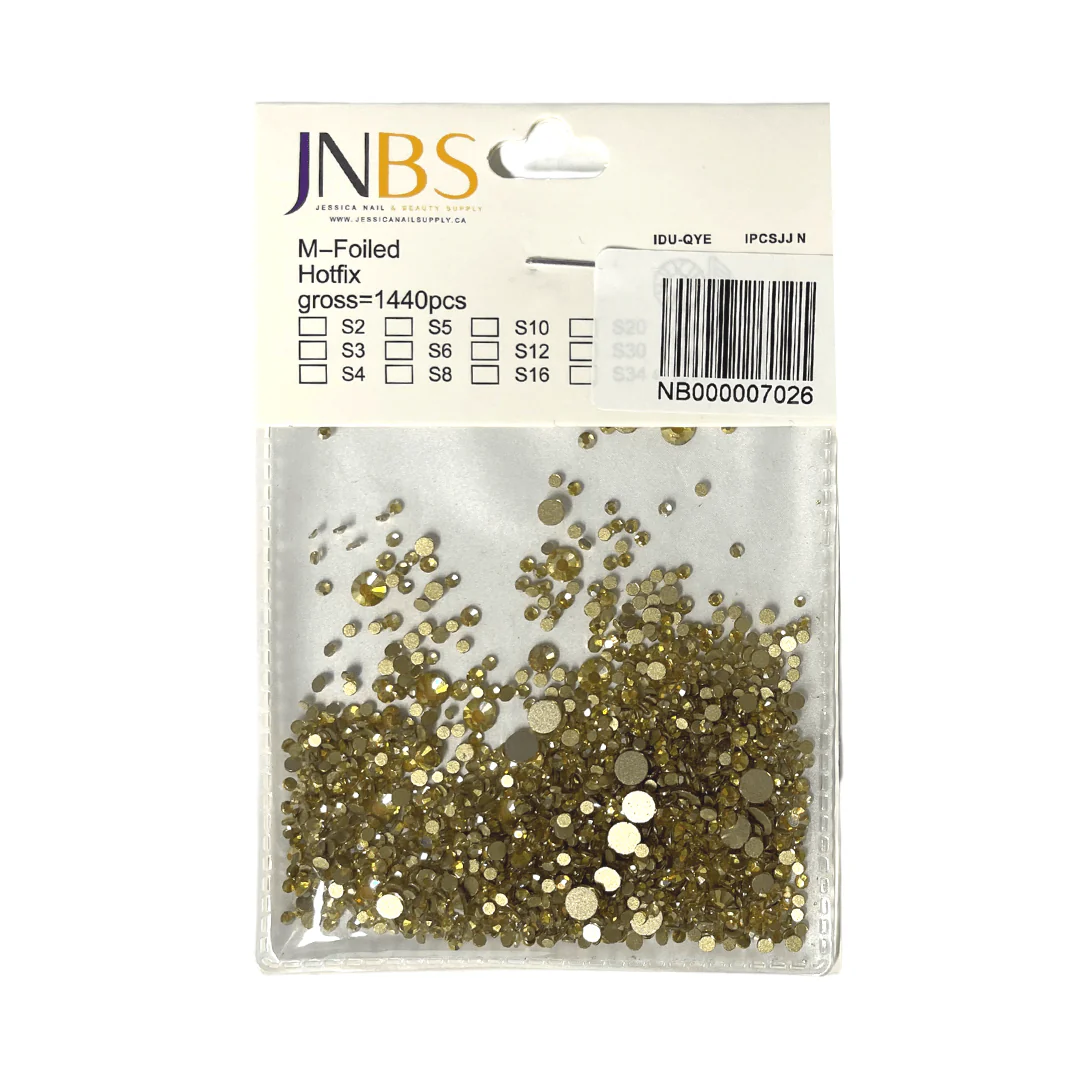 JNBS Round Flatback Diamond Rhinestone (07 Colors) - Image 3