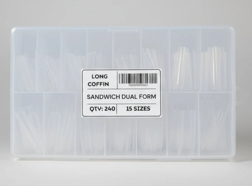 JNBS Sandwich Nail Dual Form 240Pcs - Image 2