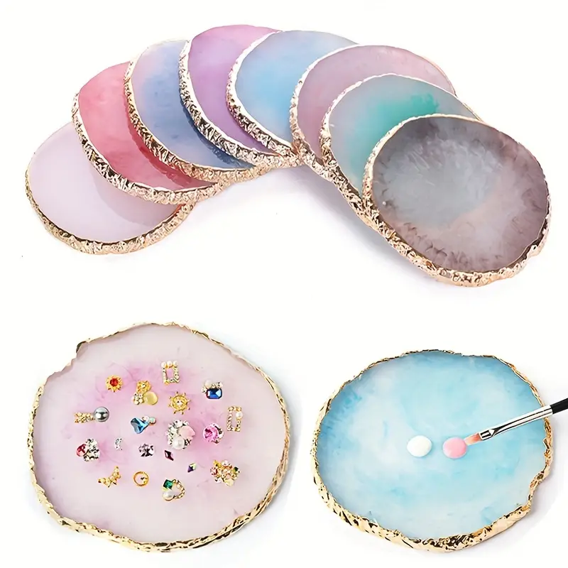 JNBS Resin Nail Art Painting Tray (Assorted Color/Shape) - Image 2