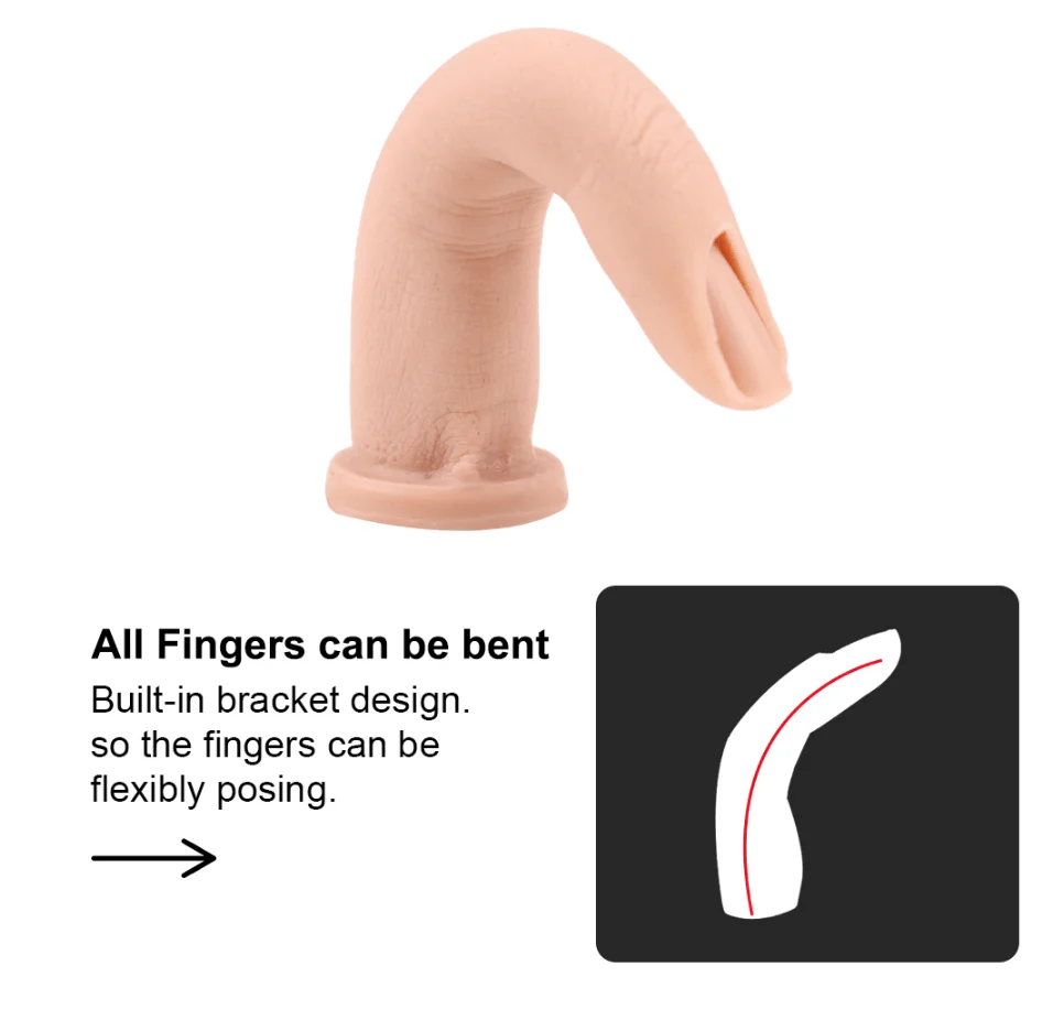 JNBS Joints Bendable Silicone Practice Finger - Image 3