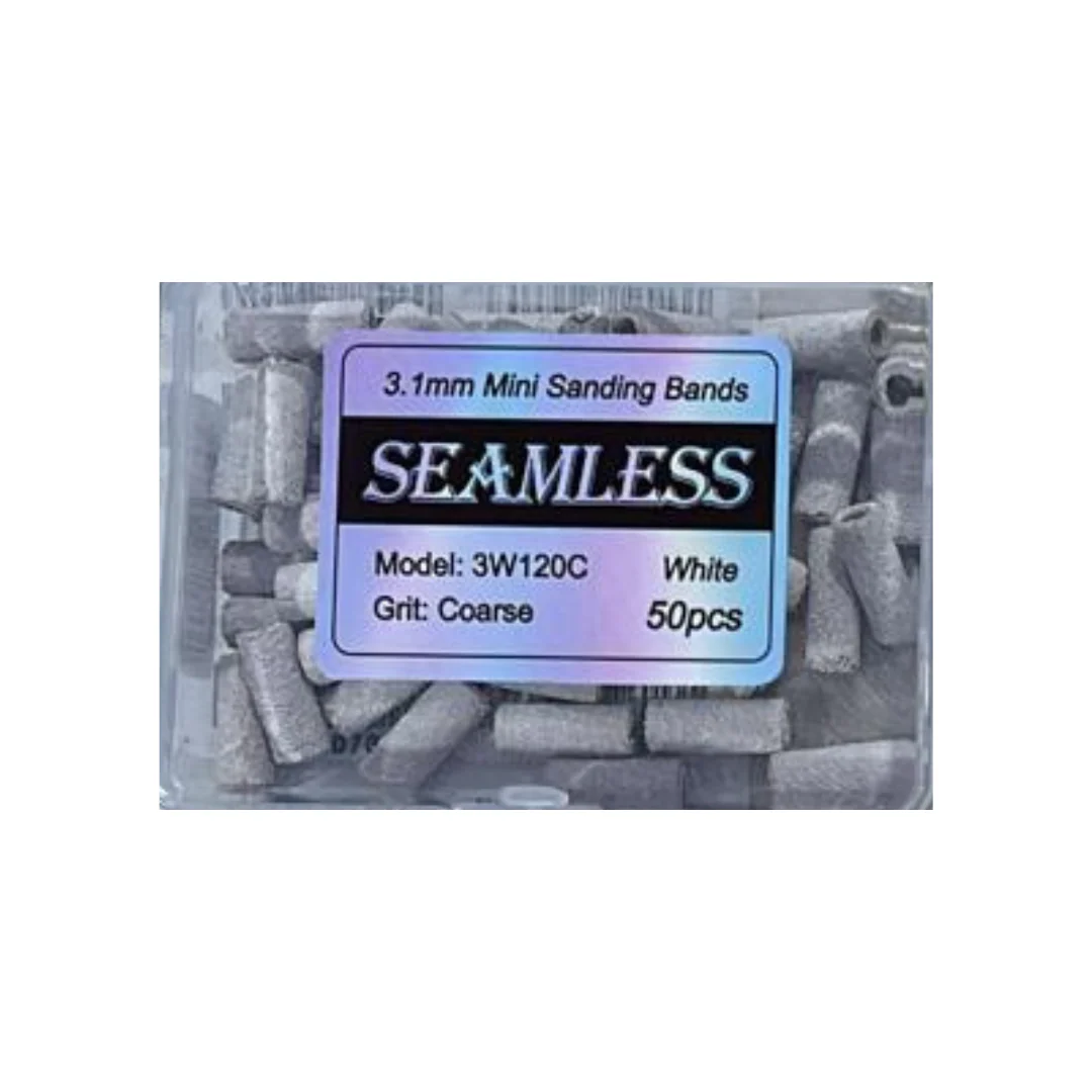 JNBS Mini Sanding Bands | 3.1mm | White (50pcs) - Image 2