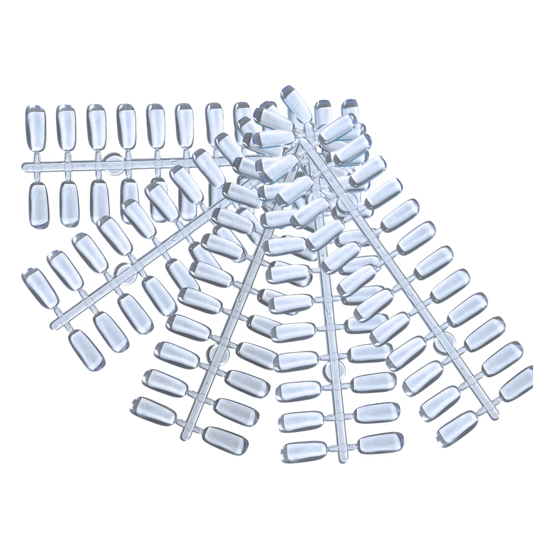 JNBS Transparent Glass Swatch Sample Display (Bag of 120pcs) - Image 3