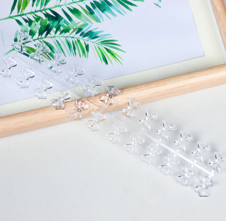 JNBS Transparent Glass Swatch Sample Display (Bag of 120pcs) - Image 4