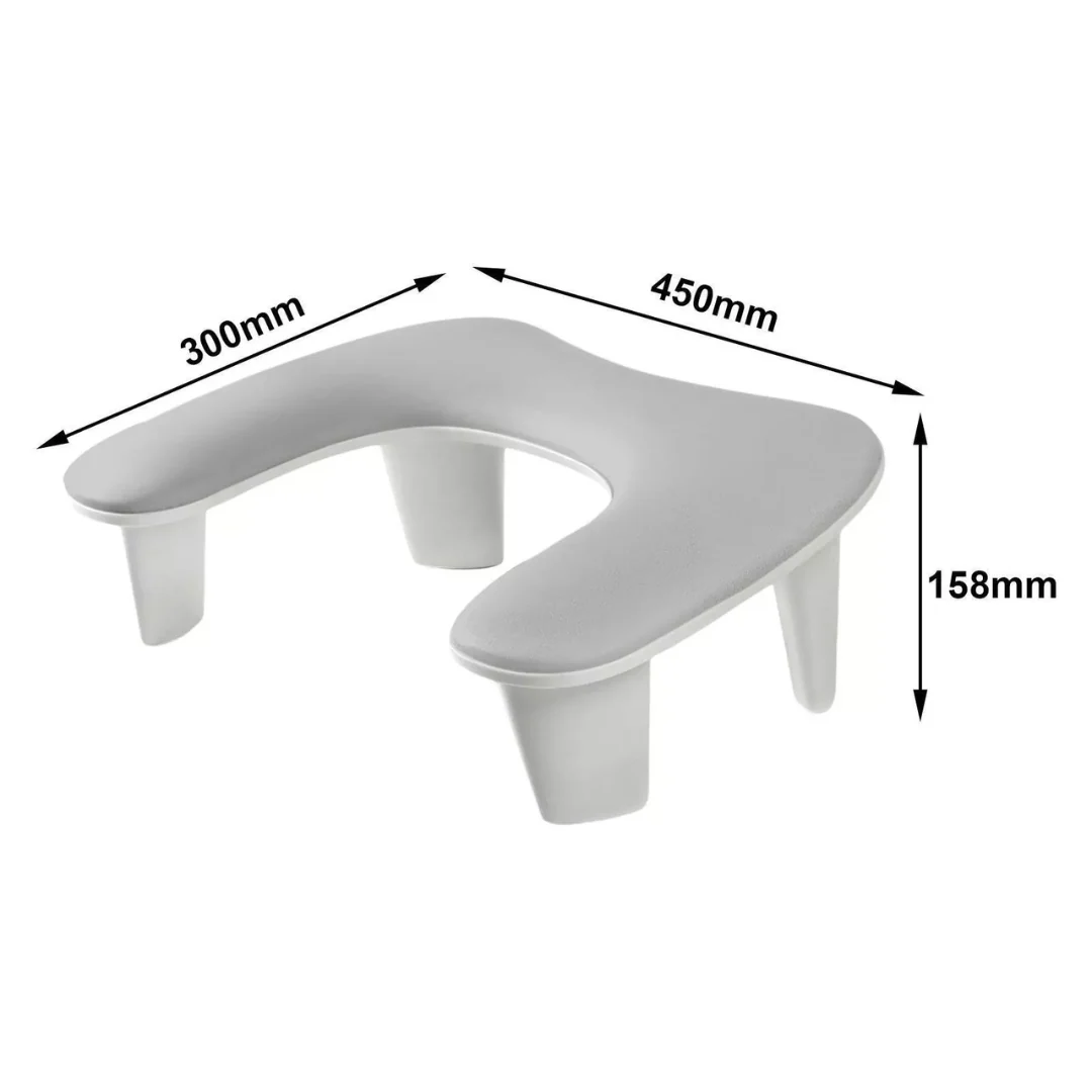 JNBS U Shape Nail Arm Rest Portable Nail Hand Pillow - Image 3