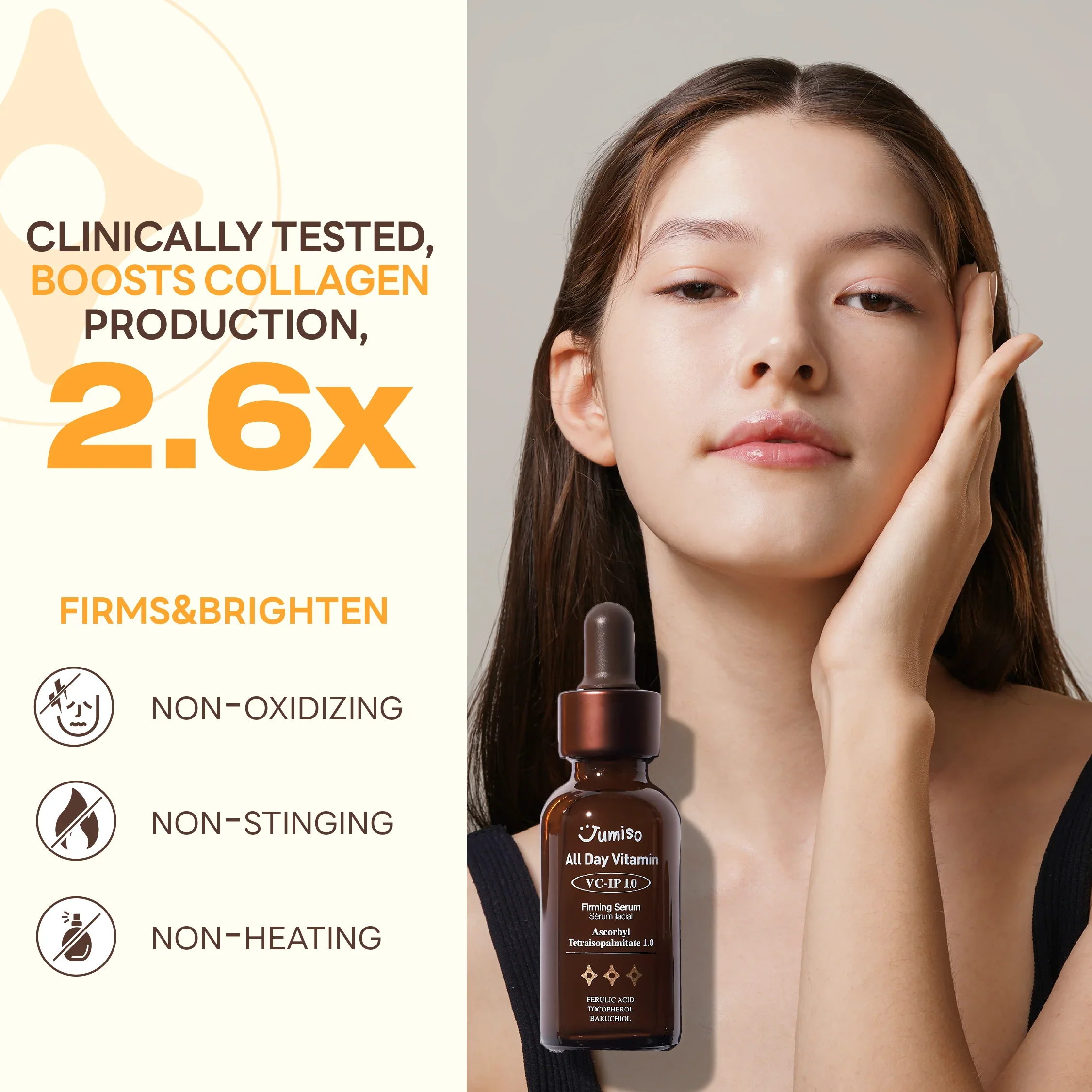 JUMISO All Day Vitamin VC-IP 1.0 Firming Serum 30ml - Image 2