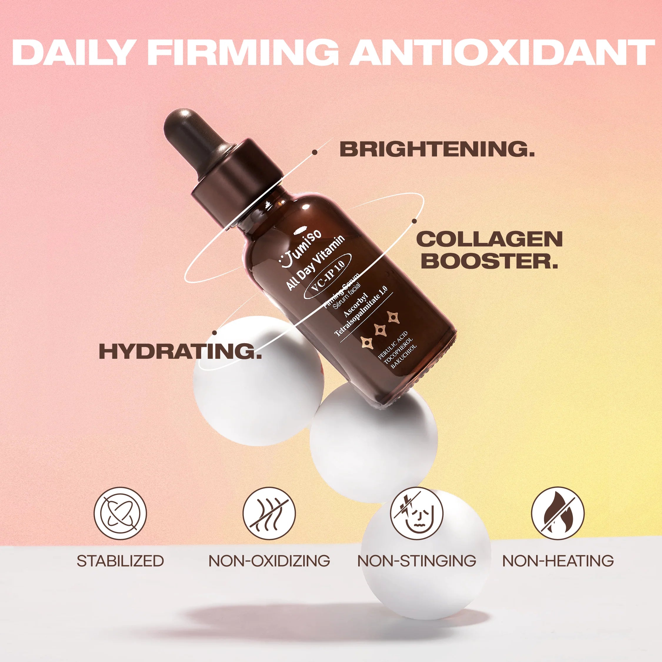 JUMISO All Day Vitamin VC-IP 1.0 Firming Serum 30ml - Image 5