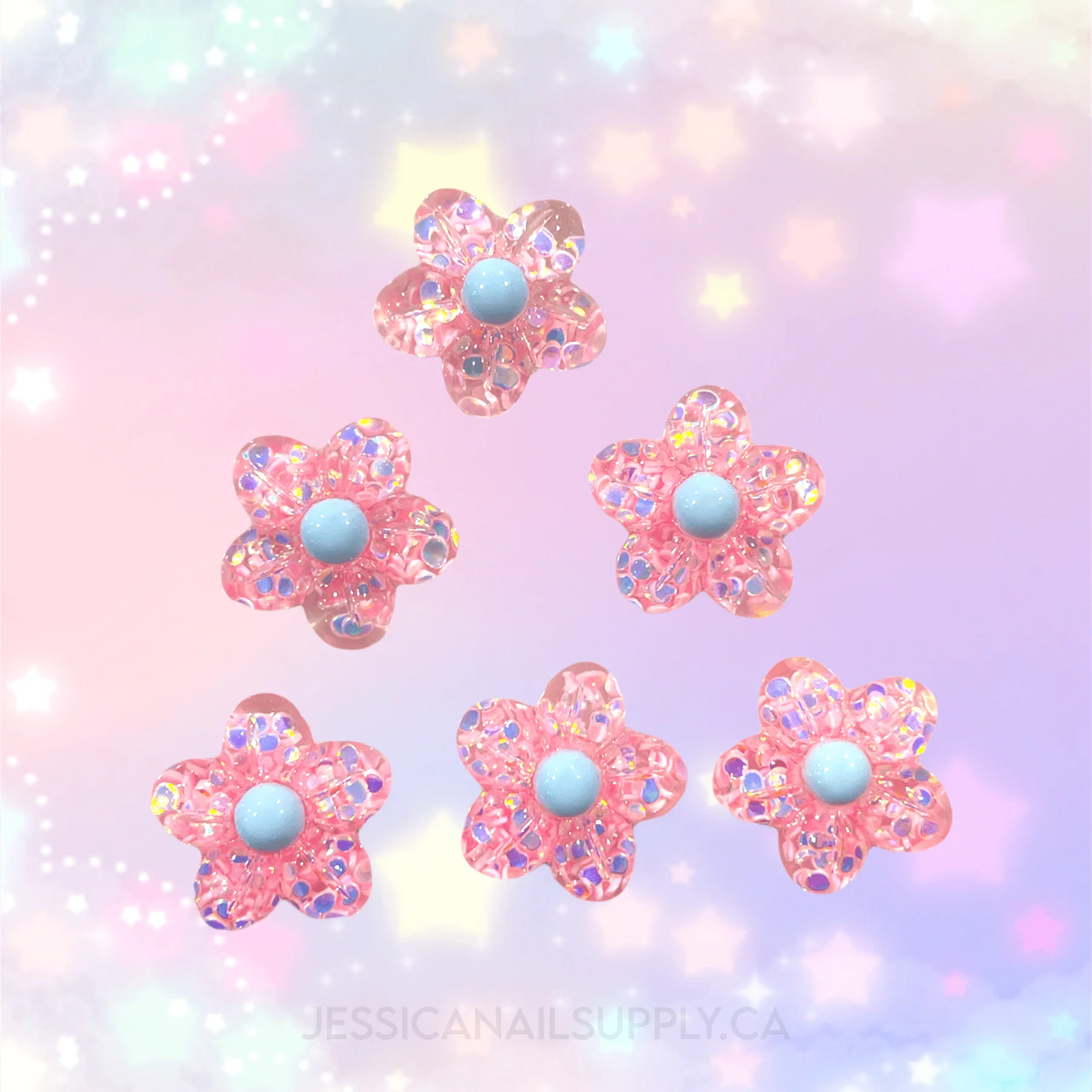 JNBS KAWAII Resin Glitter Pink Cute (3 Styles) - Image 3