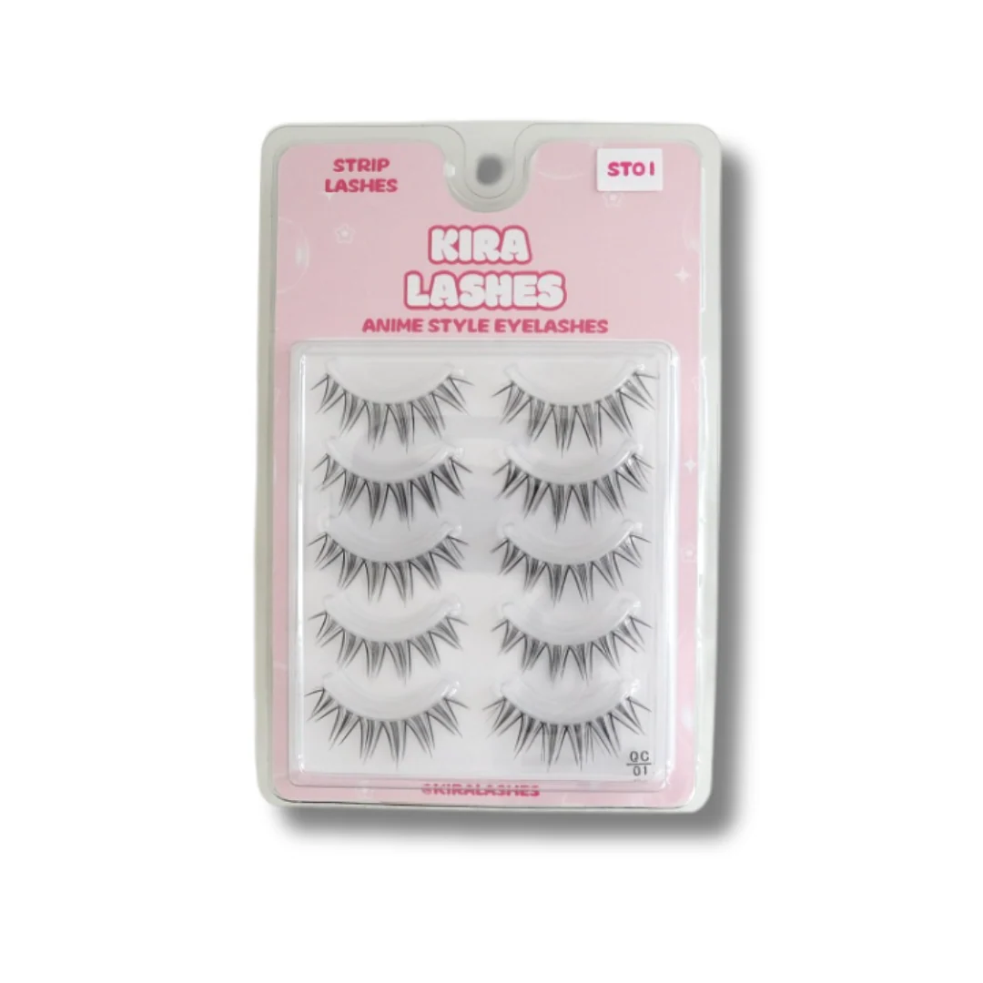Kira Lashes – Anime Spiky Strip Lashes (STO1)